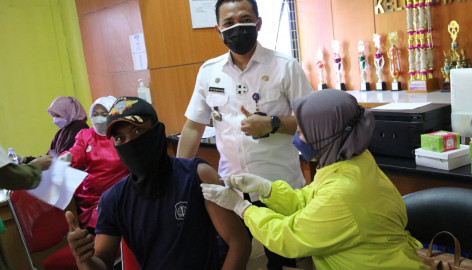 Kecamatan Mauk Terus Gencarkan Vaksinasi COVID-19